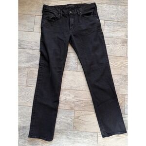 Silver Jeans Konrad Denim‎ Jeans 36x34 Mens 36 x 34 Straight Leg Black Jean
